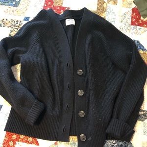 Black old navy cardigan